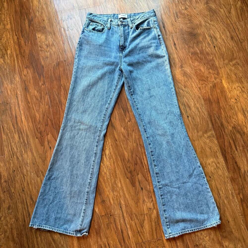 Pistola Flare Jeans Light Wash Denim Size 27